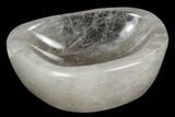 Polished Quartz Bowl - Madagascar #117465-2
